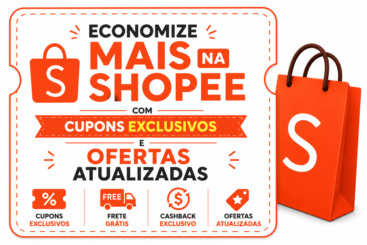 Economize Mais na Shopee com Cupons Exclusivos e Ofertas Atualizadas