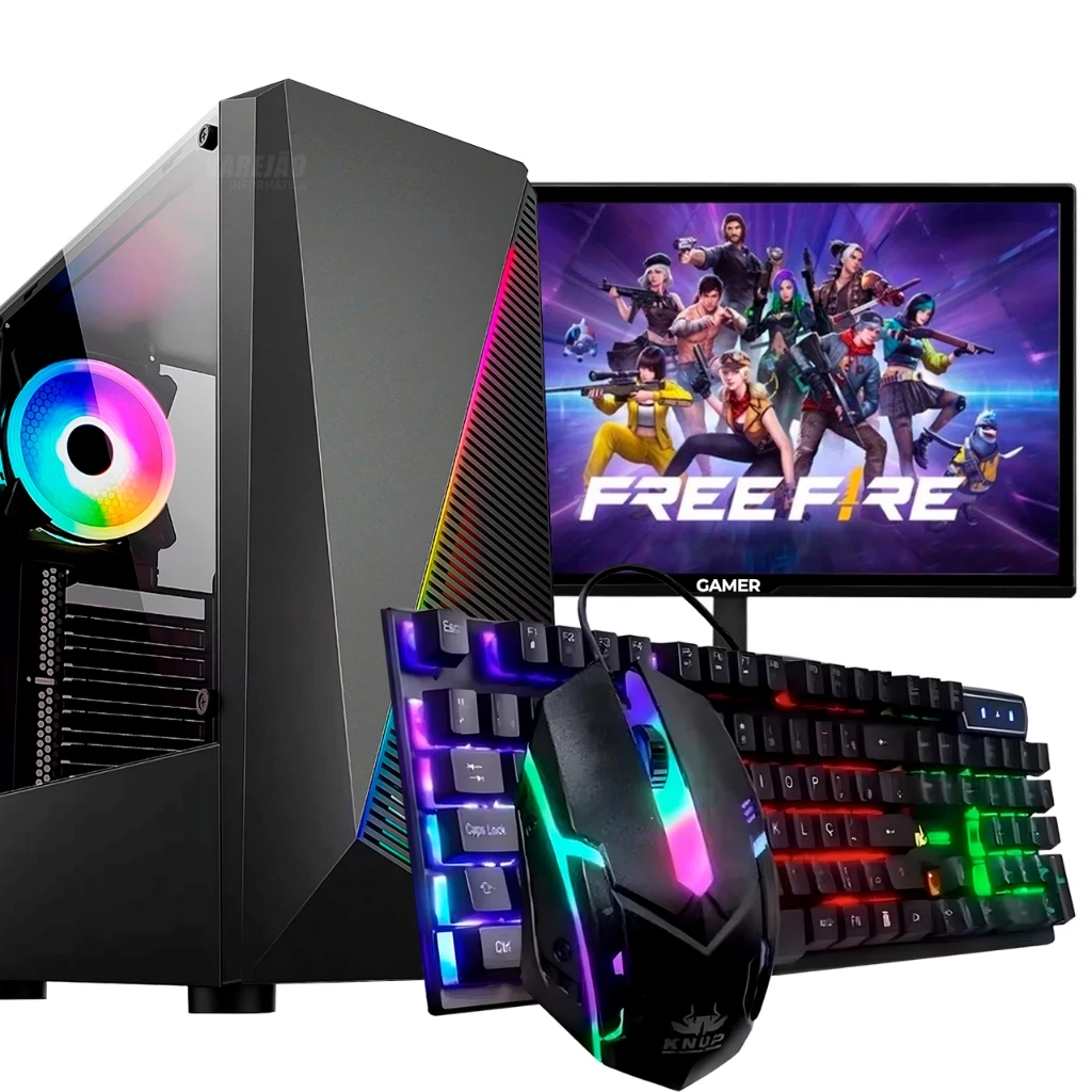 Cpu Gamer Barato I5 8gb Ssd 240gb + Wifi + GT 210 Nvidia