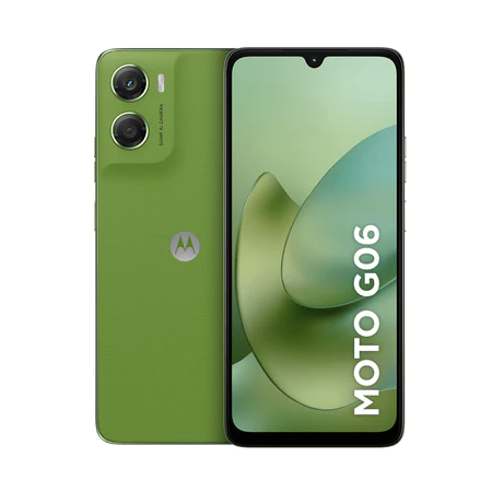 Smartphone Motorola Moto G06 256GB 12GB RAM Boost 4G Câmera 50MP Verde